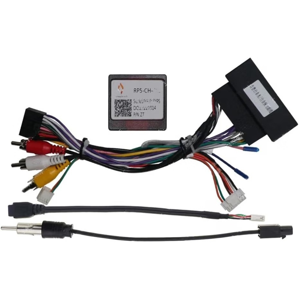 16pin Car Stereo Radio Power Retrofit Wiring Harness Adatper fits for Jeep